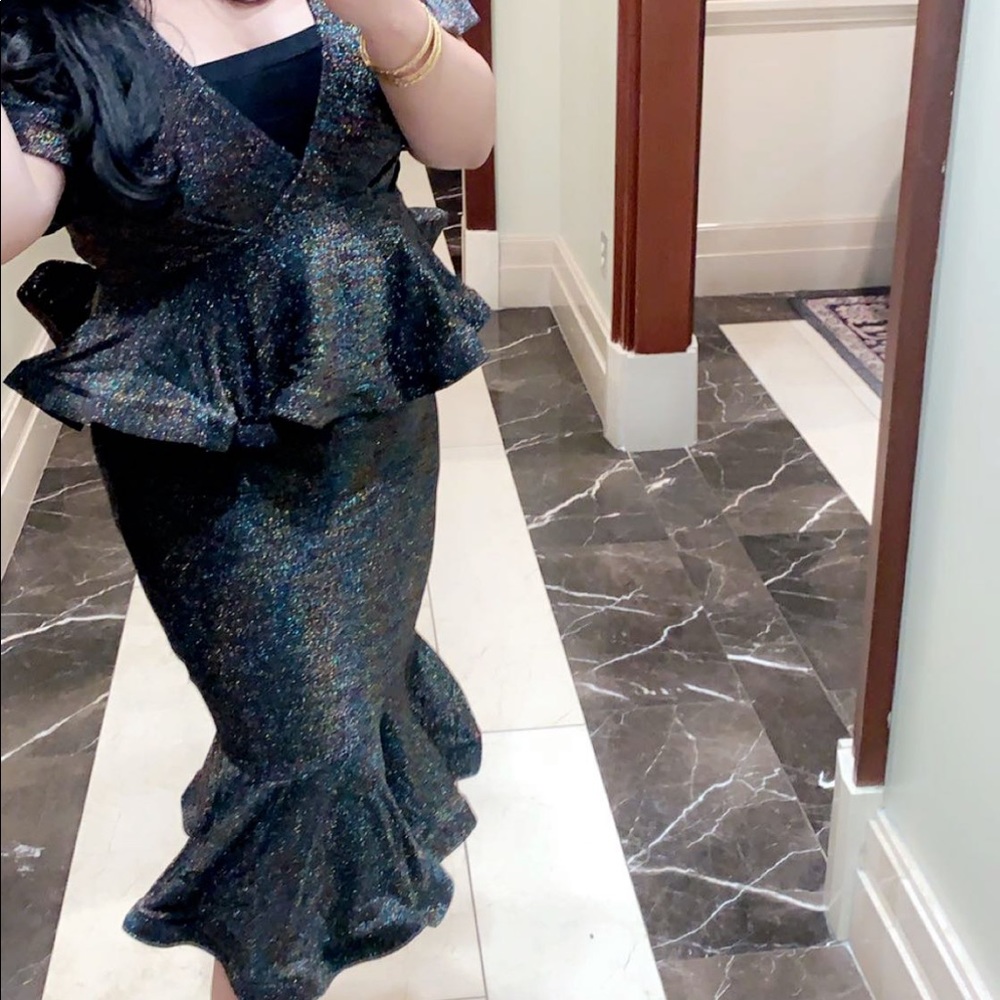 Peplum dress